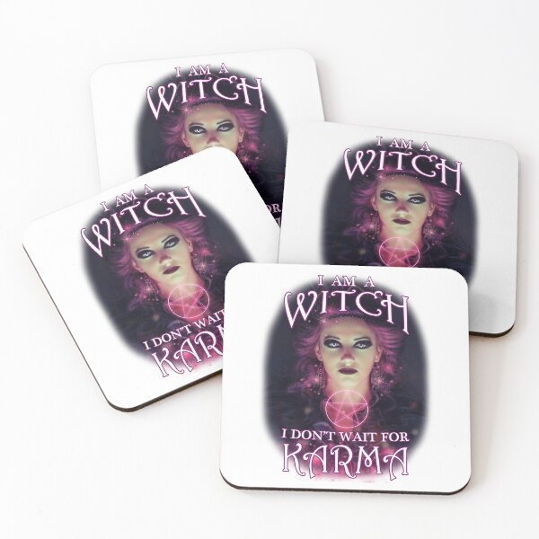Item preview, I Am A Witch I Don't Wait For Karma designed and sold by TheMoonlightShop.