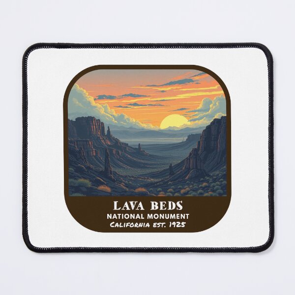 Item preview, Vintage Lava Beds National Monument (California) designed and sold by RabbitK.