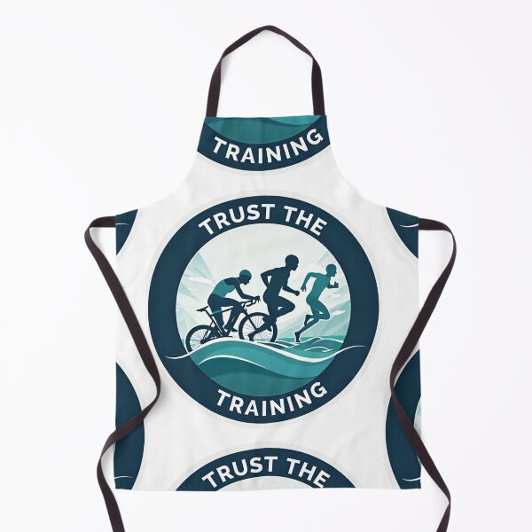 Item preview, Trust the Training – Triathlon Motivational Design for Athletes designed and sold by Triathlongram.