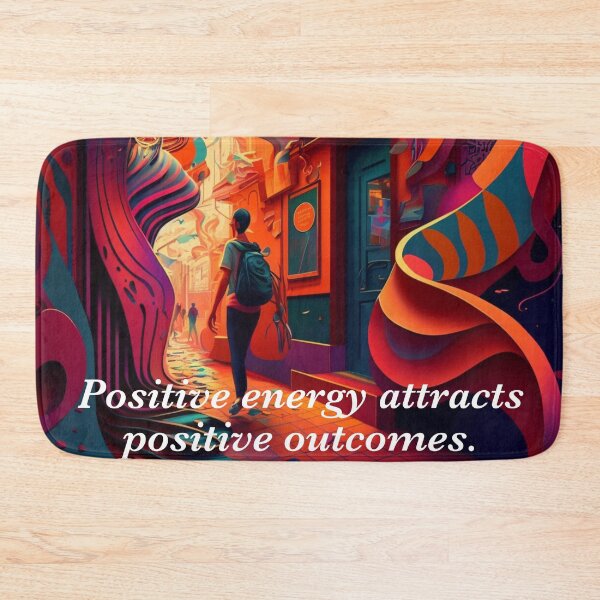 Item preview, Positive energy attracts positive outcomes. designed and sold by fanzen69.