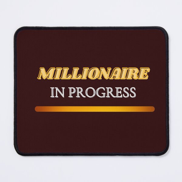 Item preview, Millionaire in Progress T-Shirt & Sticker – Motivational Wealth Mindset Design for Entrepreneurs designed and sold by InsightA.