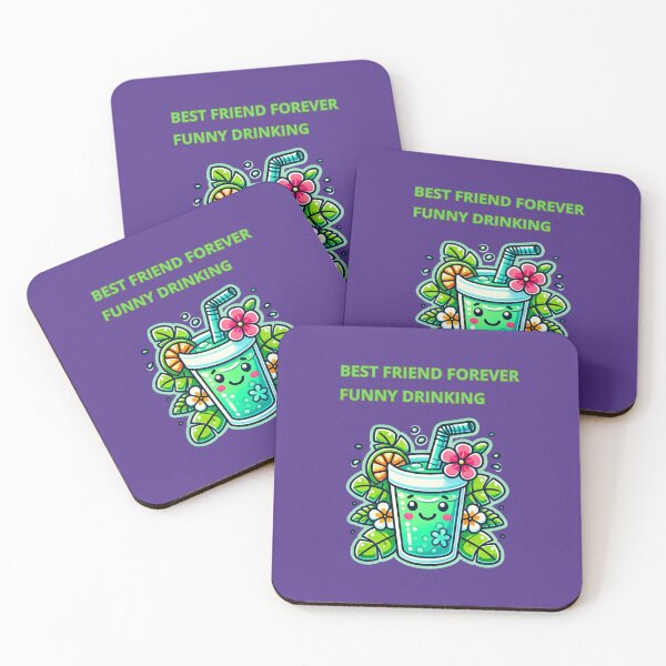 Item preview, Best Friend Forever Funny Drinking designed and sold by TrendsLook.