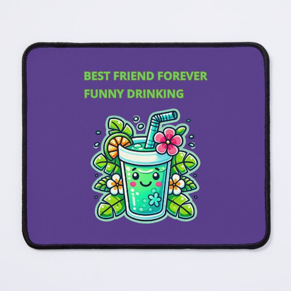 Item preview, Best Friend Forever Funny Drinking designed and sold by TrendsLook.