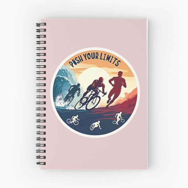 Item preview, Push Your Limits – Artistic Triathlon Design for Driven Athletes designed and sold by Triathlongram.