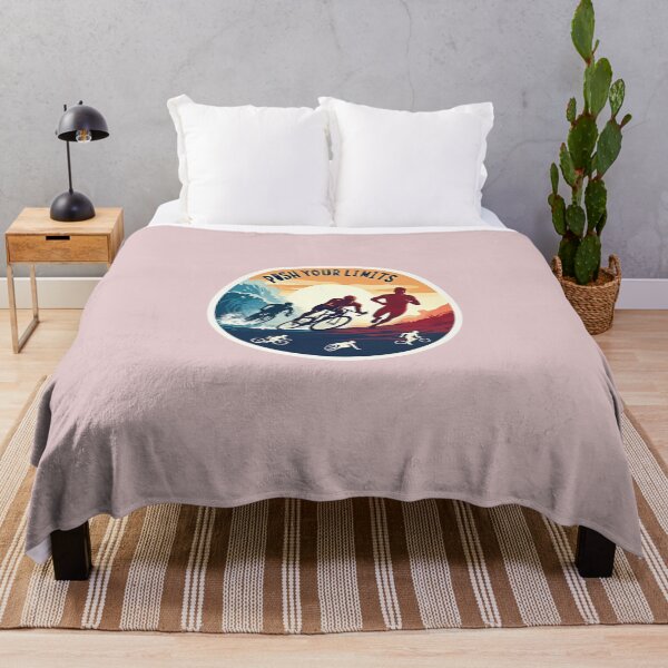 Item preview, Push Your Limits – Artistic Triathlon Design for Driven Athletes designed and sold by Triathlongram.