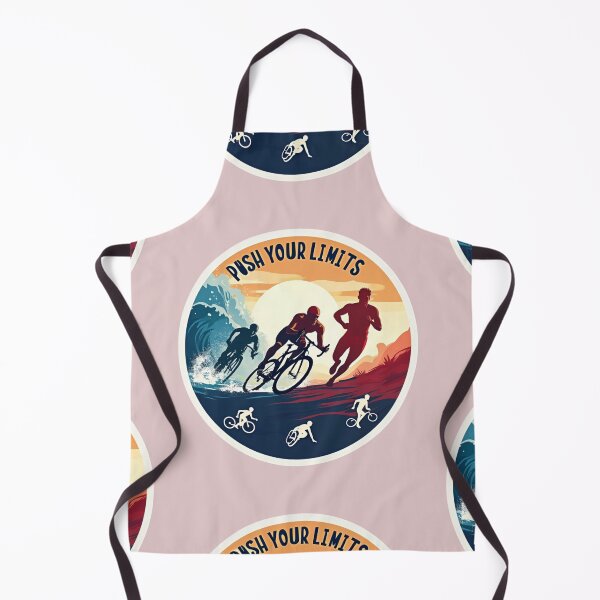 Item preview, Push Your Limits – Artistic Triathlon Design for Driven Athletes designed and sold by Triathlongram.