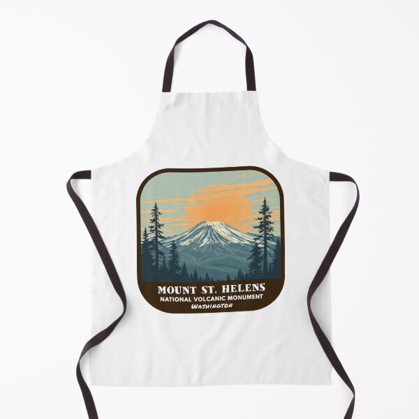 Item preview, Vintage Mount St. Helens National Volcanic Monument (Washington) designed and sold by RabbitK.