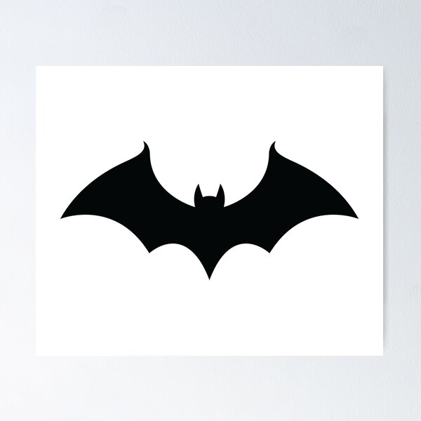Item preview, Minimal Bat Silhouette | Gothic Halloween Aesthetic Design designed and sold by YourChoiceArt.