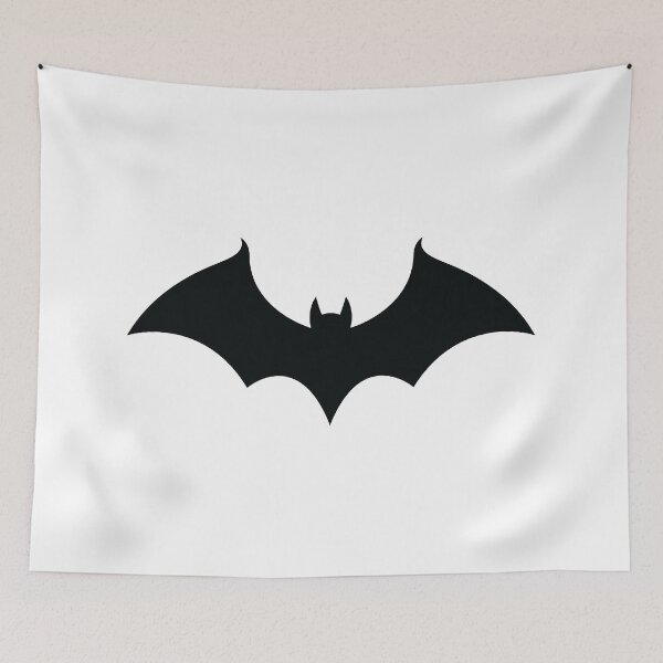 Item preview, Minimal Bat Silhouette | Gothic Halloween Aesthetic Design designed and sold by YourChoiceArt.