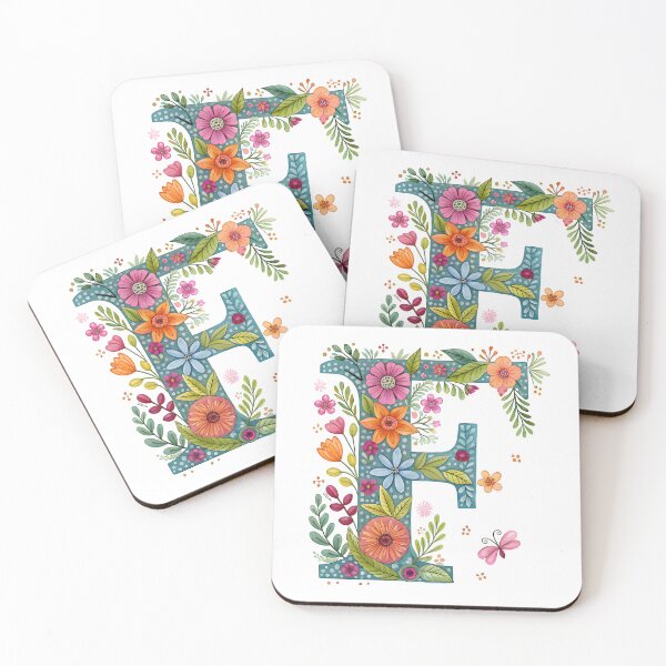 Item preview, English Letter F designed and sold by trendspatterns.
