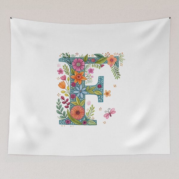 Item preview, English Letter F designed and sold by trendspatterns.