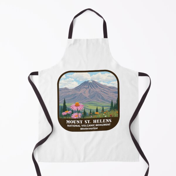 Item preview, Vintage Mount St. Helens National Volcanic Monument (Washington) designed and sold by RabbitK.