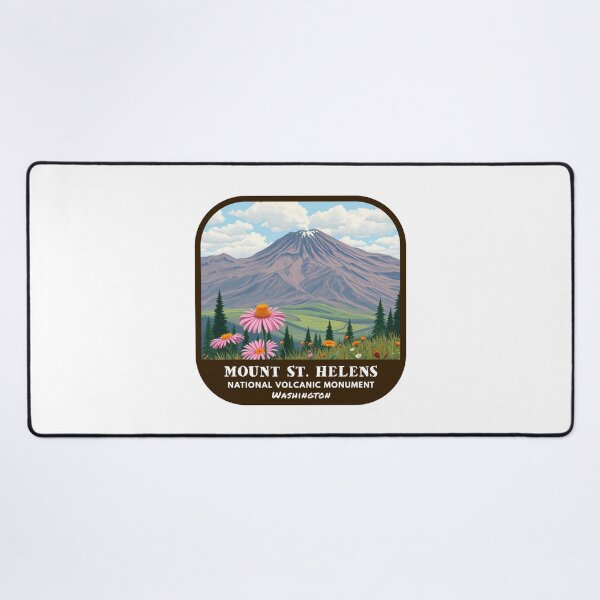 Item preview, Vintage Mount St. Helens National Volcanic Monument (Washington) designed and sold by RabbitK.