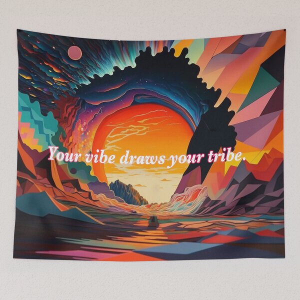 Item preview, Your vibe draws your tribe. designed and sold by fanzen69.