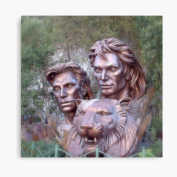 Siegfried & Roy Canvas Print