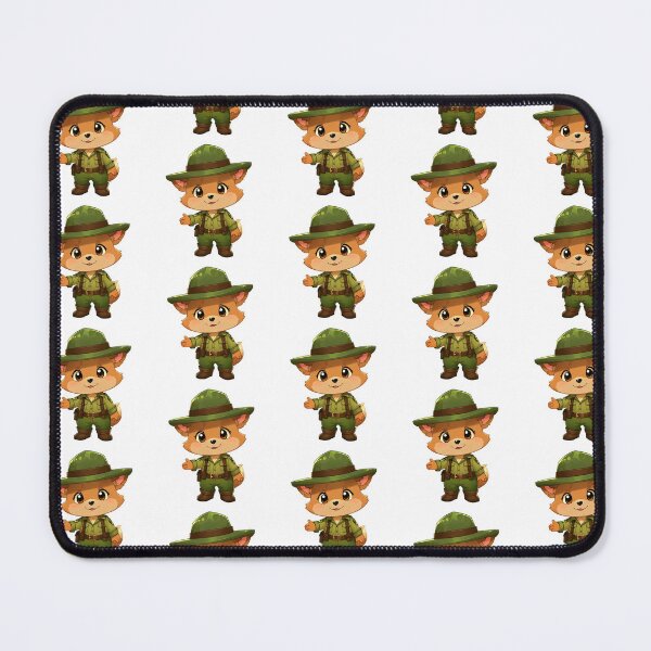 Item preview, Park Ranger Fox: A Woodland Guardian! designed and sold by LaughingPuppy.