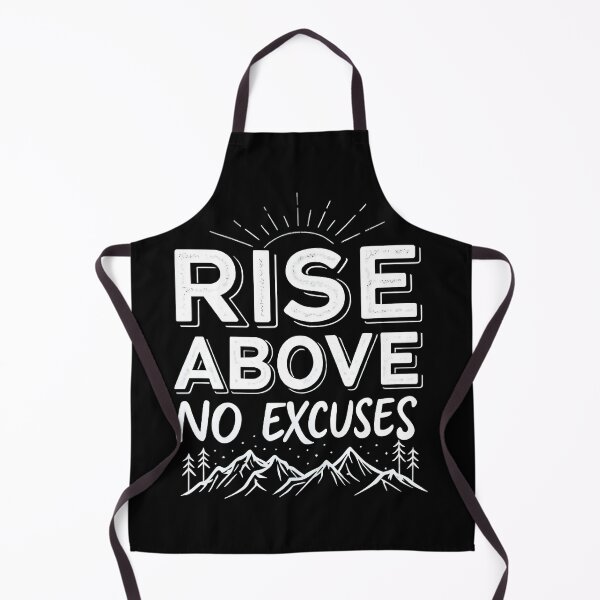 Item preview, Rise Above No Excuses designed and sold by Zatch-Bell.