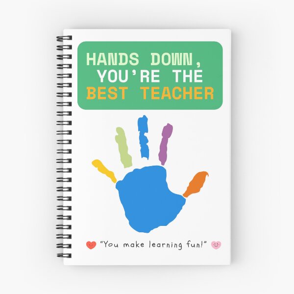 Item preview, Hands down, you are the best teacher designed and sold by PattysNco.