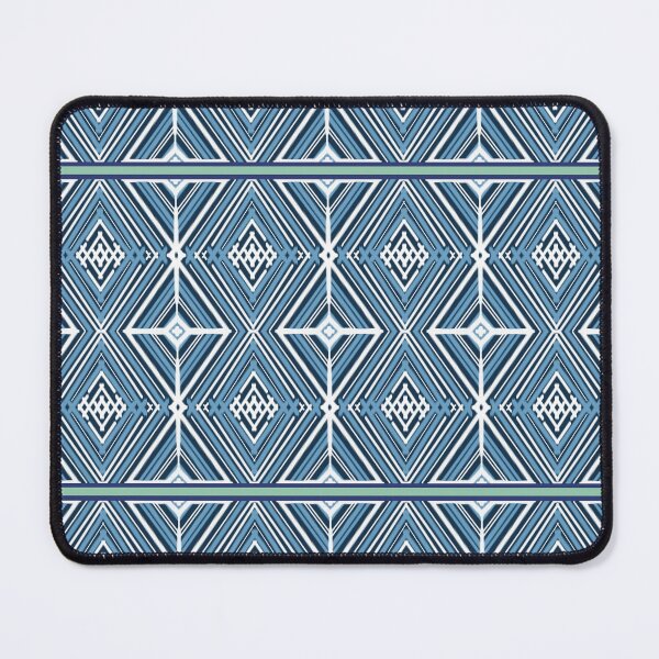 Item preview, Modern tribal pattern and Diamond Ikat pattern designed and sold by Bluesky992.