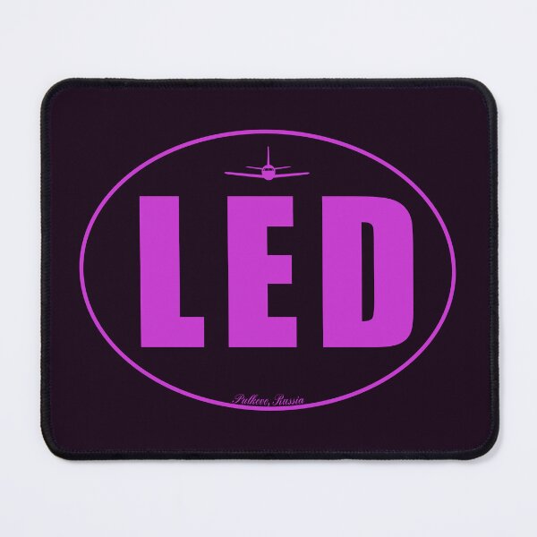 Item preview, LED Pulkovo Russia Airport Code designed and sold by Lartheviking.