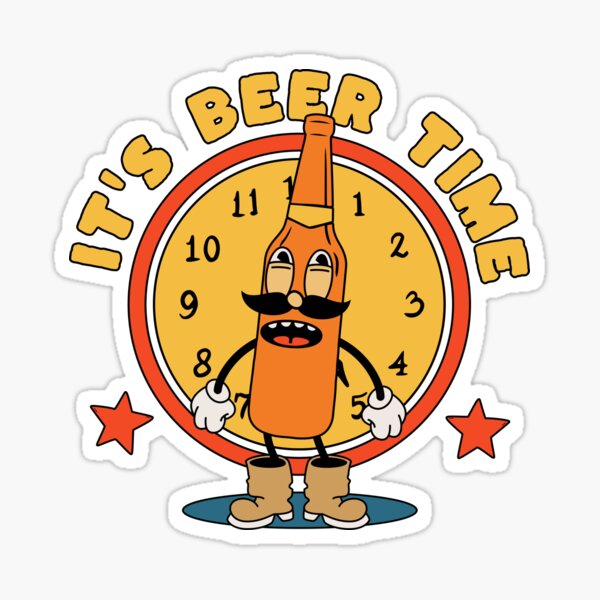 Item preview, It's Beer Time designed and sold by scooterbaby.