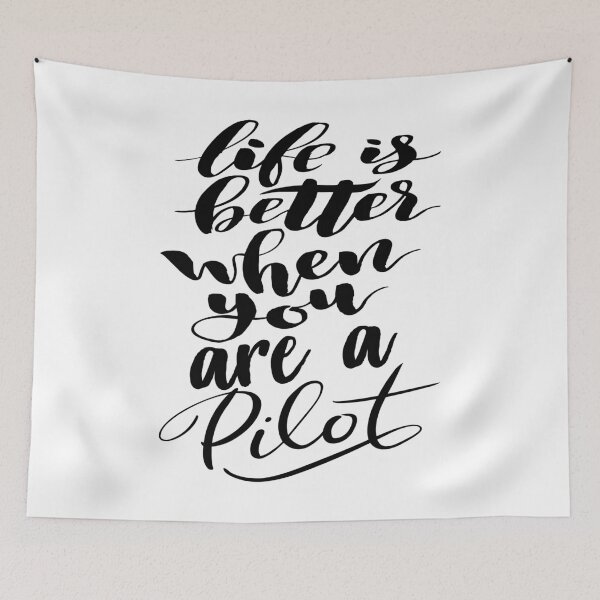 Item preview, Life Is Better When You Are A Pilot  designed and sold by ProjectX23.