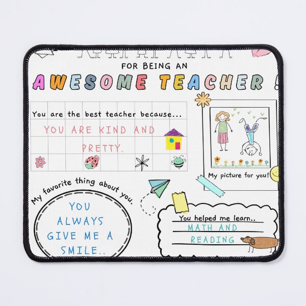 Item preview, Teacher Appreciation week Gift, All About My Teacher, Thank You Card, Coloring designed and sold by PattysNco.
