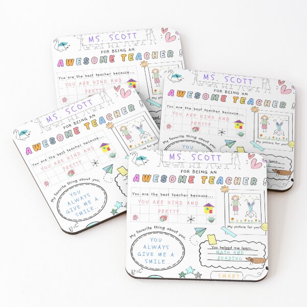 Item preview, Teacher Appreciation week Gift, All About My Teacher, Thank You Card, Coloring designed and sold by PattysNco.