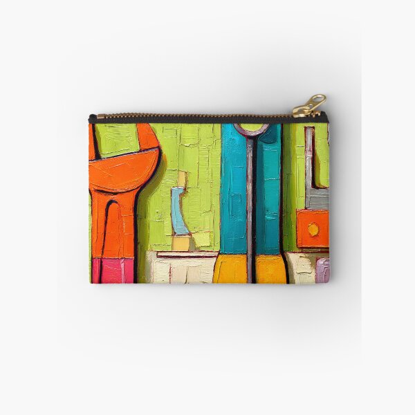 Item preview, Modern Father's Day Tribute with Bold Wrench Art and Vibrant Geometric Colors AI Generated designed and sold by OlfactoART Studio.