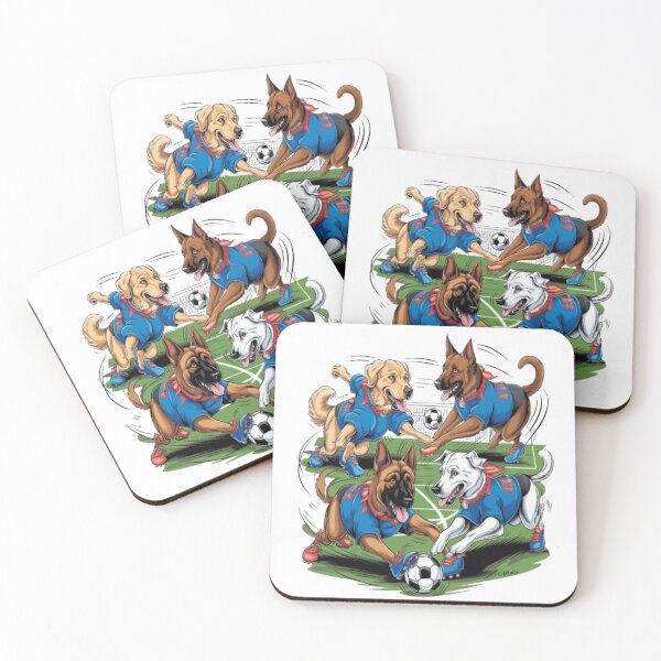 Item preview, Soccer Dogs – Golden Retriever, Shepherd, and More! designed and sold by Petpixy.