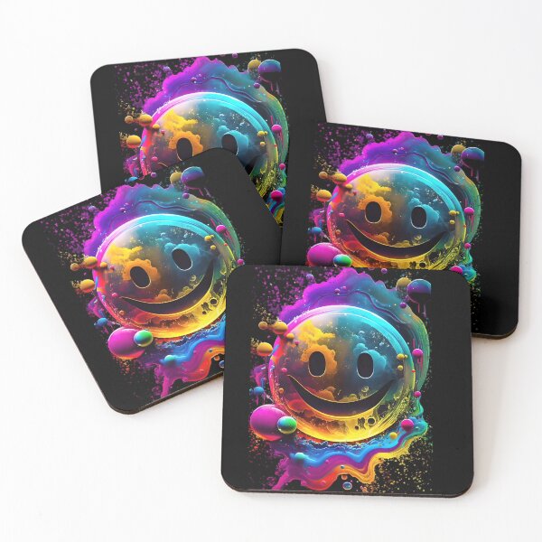 Item preview, colorful smiley face designed and sold by Ardit com.