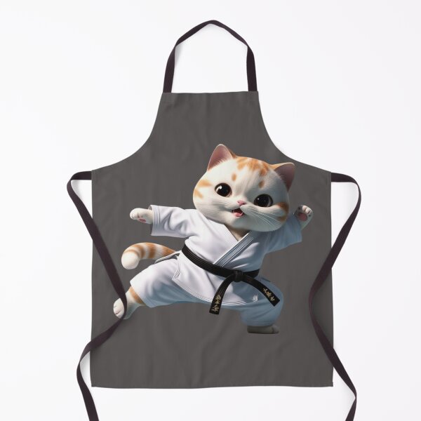 Item preview, Kawaii Karate Cat – Martial Art for Fans designed and sold by All Creative Designer.