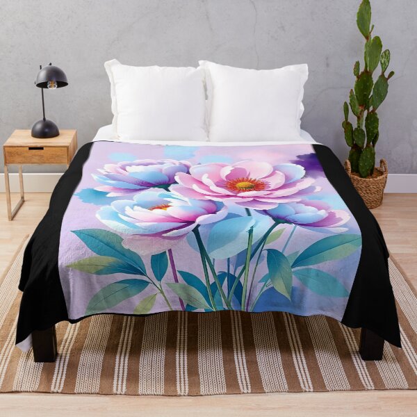 Artikelvorschau, Aquarell-Blumenplakat entworfen und verkauft von FestivityFinds.