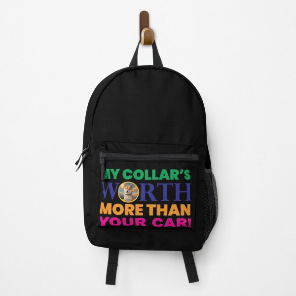 Item preview, Crypto Shiba Inu: My Collar's Worth More Than Your Car! designed and sold by Zini-ArtStudio.