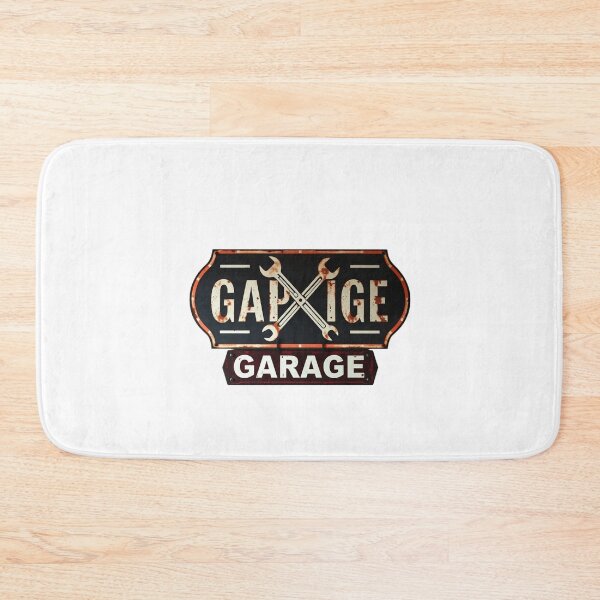 Item preview, Rust & Wrenches – Vintage Garage Metal Sign designed and sold by Fiercest128.