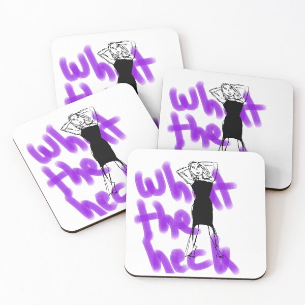 Item preview, What The Heck Fashion Illustration Trendy Design T-Shirts designed and sold by nickouthere.