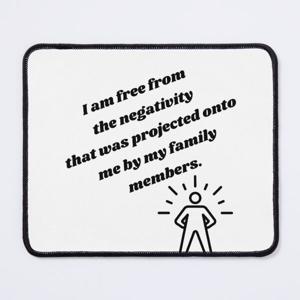 Item preview, Free from negativity Affirmation designed and sold by OptimisticRecharge.