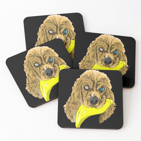 Item preview,  Keys & Banana, the Miniature cocker spaniel 1 designed and sold by 404colors.