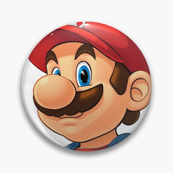 Item preview, Mario designed and sold by ItsJustStuff.