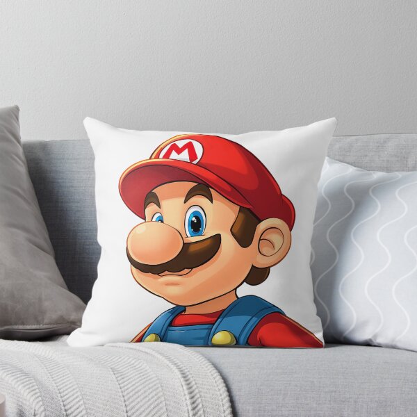 Item preview, Mario designed and sold by ItsJustStuff.