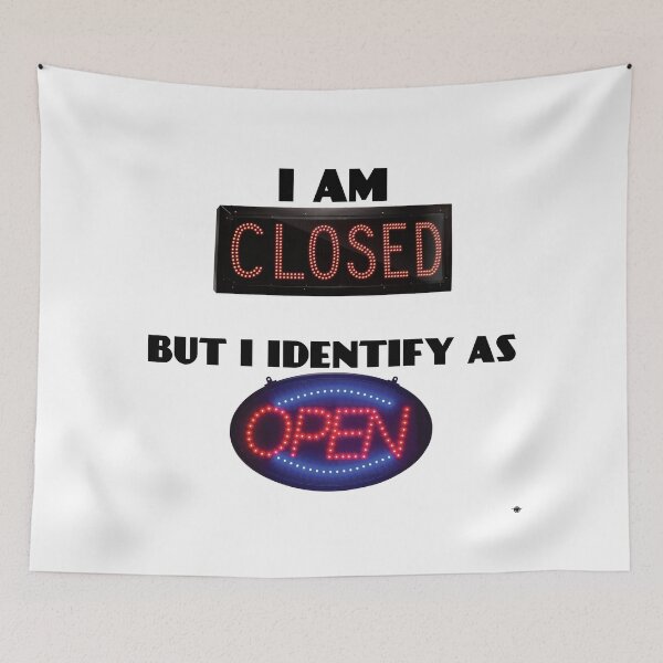 Item preview, OPEN OR CLOSED designed and sold by ST33R.