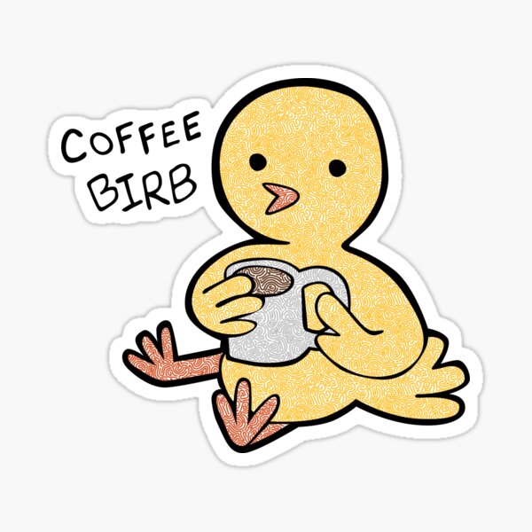Item preview, Coffee Birb designed and sold by KatelynMitalski.