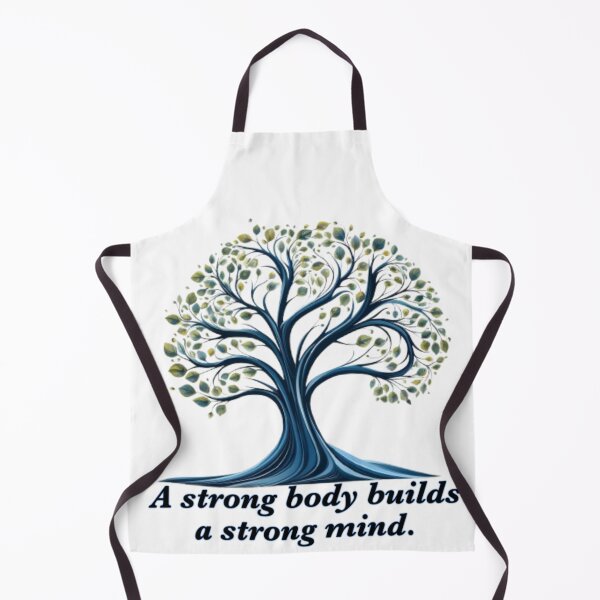 Item preview, A strong body builds a strong mind. designed and sold by fanzen69.