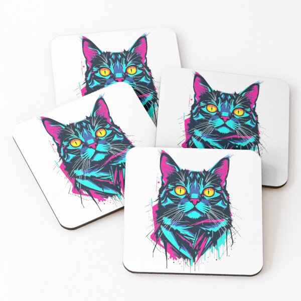 Item preview, Neon cat v2 designed and sold by GL1TCH-WEAR.