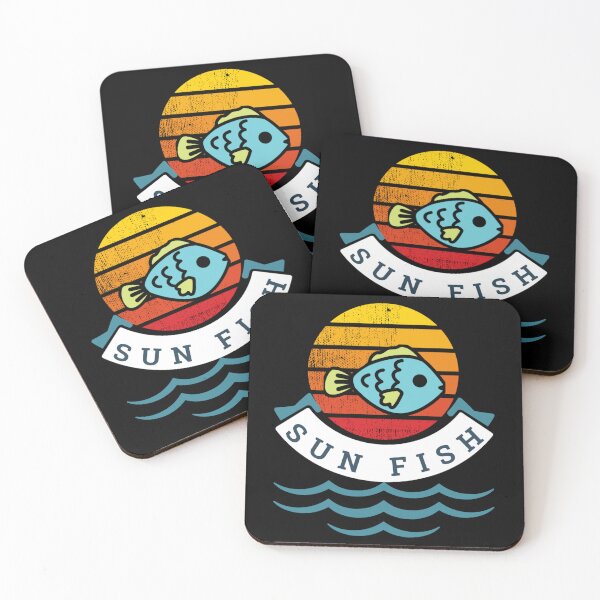 Item preview, Retro Black Sunfish Paradise designed and sold by FoxinhoSoumaila.