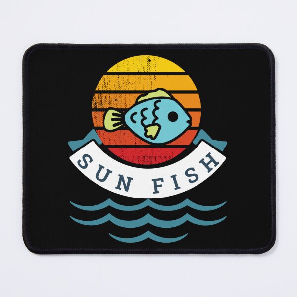 Item preview, Retro Black Sunfish Paradise designed and sold by FoxinhoSoumaila.