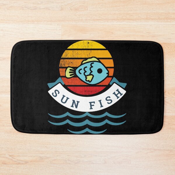 Item preview, Retro Black Sunfish Paradise designed and sold by FoxinhoSoumaila.