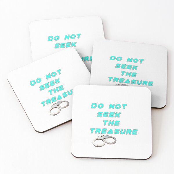 Item preview, DO NOT SEEK THE TREASURE, LETTERS  designed and sold by CraktmanShop.