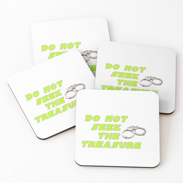 Item preview, DO NOT SEEK THE TREASURE, LETTERS  designed and sold by CraktmanShop.