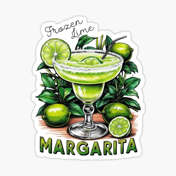 Vista previa del artículo con la obra «Margarita de lima congelada», diseñado y vendido por Looks Like Fun co..